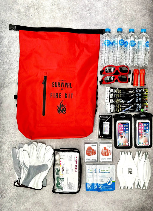 2 Person Fire Evacuation Kit by The Survival Co.