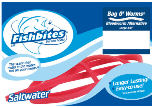 Fishbites Fish bites Bag’O Worms