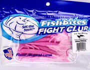Fight Club 3.5″ Fightin Shrimp pack, vibrant pink color, flavor/scented lures for angling success.