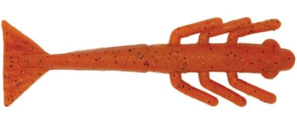 Fight Club 3.5″ Fightin Shrimp in vibrant orange color, designed for effective fishing.