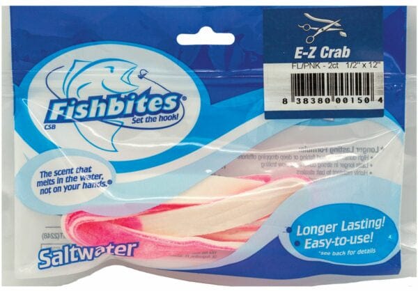 Fishbites Soft Bait EZ Long Lasting Crab Flesh/Pink