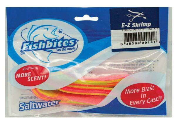 Fishbites Soft Bait EZ Long Lasting Shrimp Electric Chicken