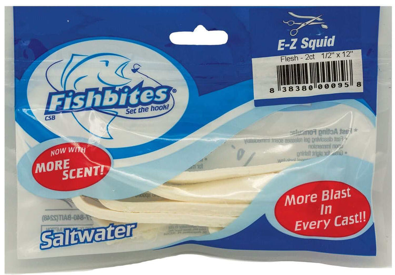 Fishbites Soft Bait EZ Long Lasting Squid Flesh
