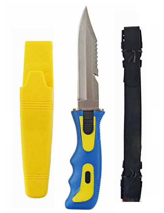 Anglers Mate Dive Knife with Sheath - Action Outdoors Kiwi