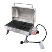 Fishing and Leisure Gas Ovens & Hobs Kiwi Sizzler Gas BBQ - Solid Top 316S/S with Flame Guard
