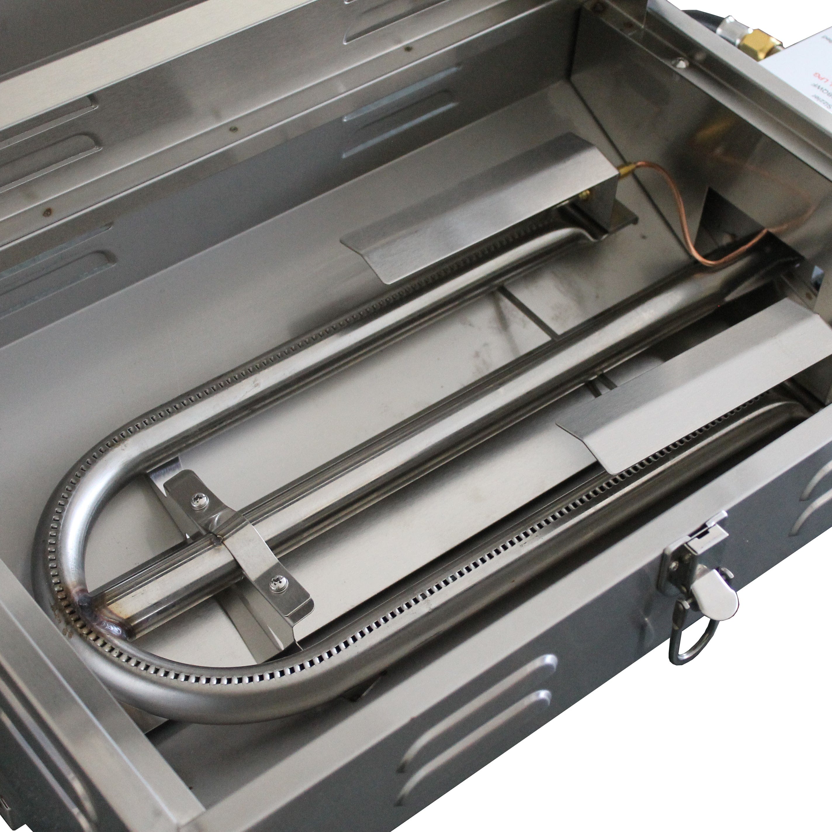 Fishing and Leisure Gas Ovens & Hobs Kiwi Sizzler Gas BBQ - Window Top 316S/S with Flame Guard