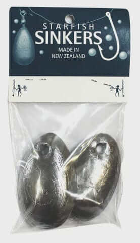 Fishing and Leisure General Spoon Sinkers size 6 Small Bags