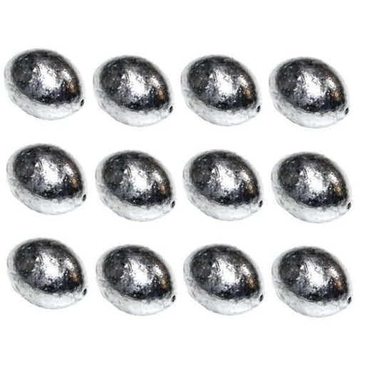 Fishing and Leisure SINKERS Egg Sinker Bulk Pack 1/2oz (100 per pack)