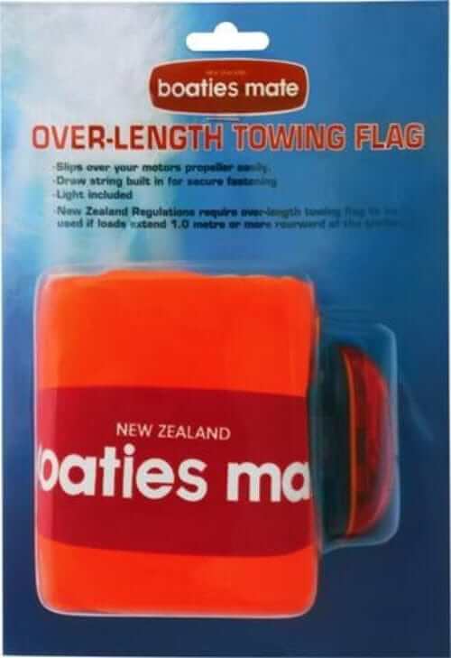 Fishing and Leisure trailer lights Boaties Mate Towing Flag - Light included