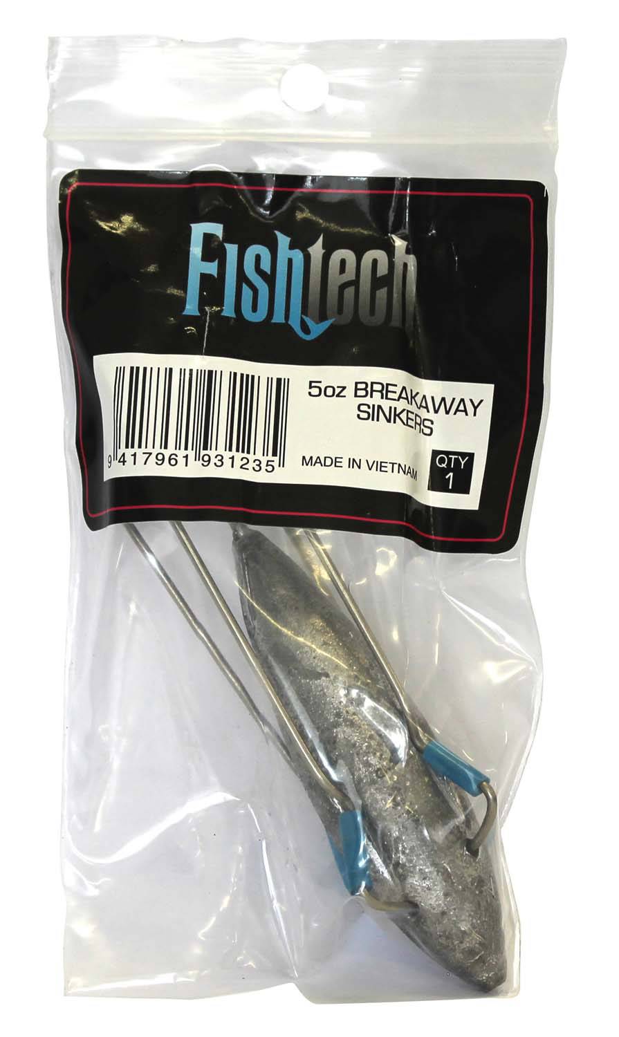 Fishtech Breakaway Sinker 5oz (1 per pack) - Action Outdoors Kiwi