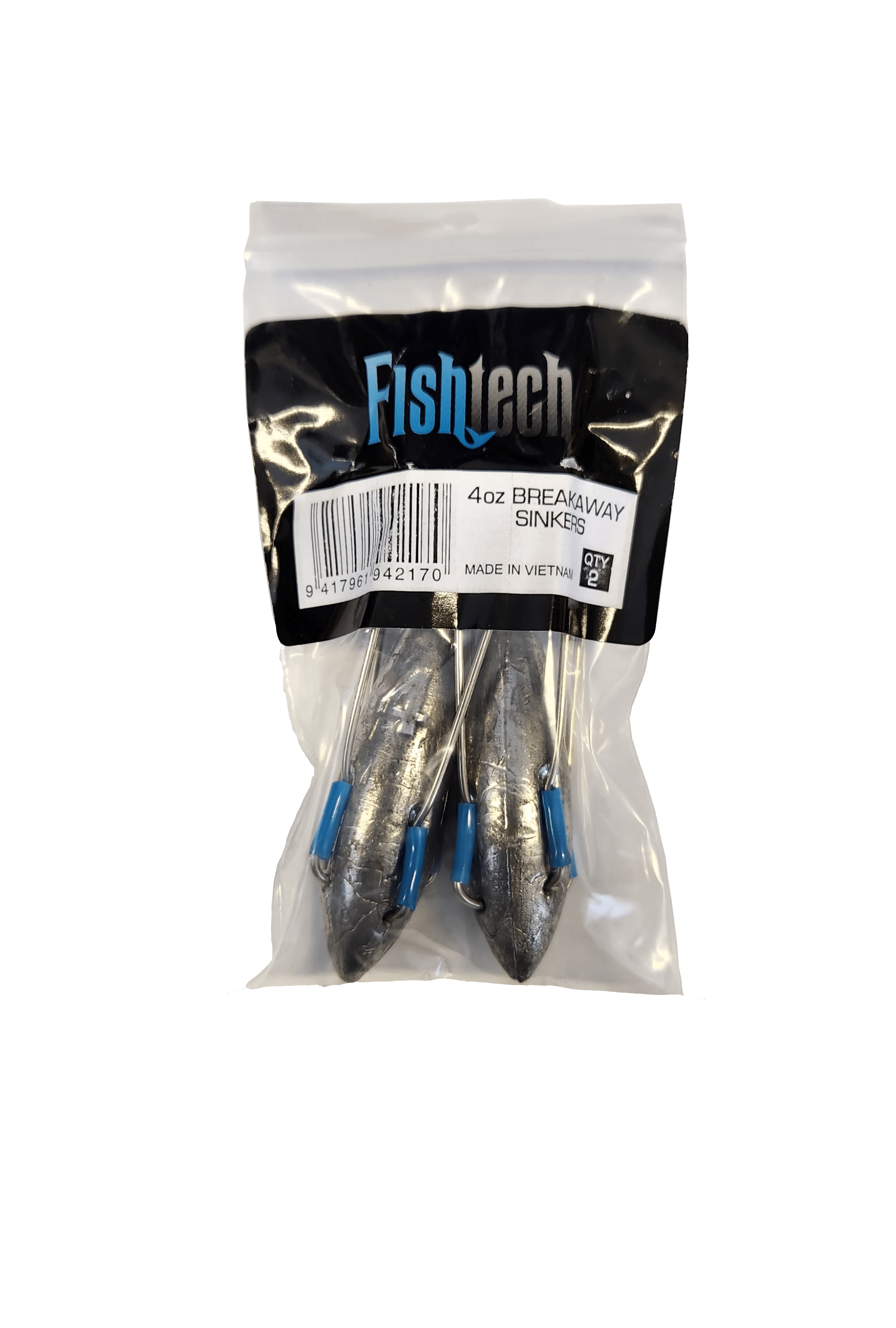 Fishtech Breakaway Sinkers 4oz (2 per pack) - Action Outdoors Kiwi