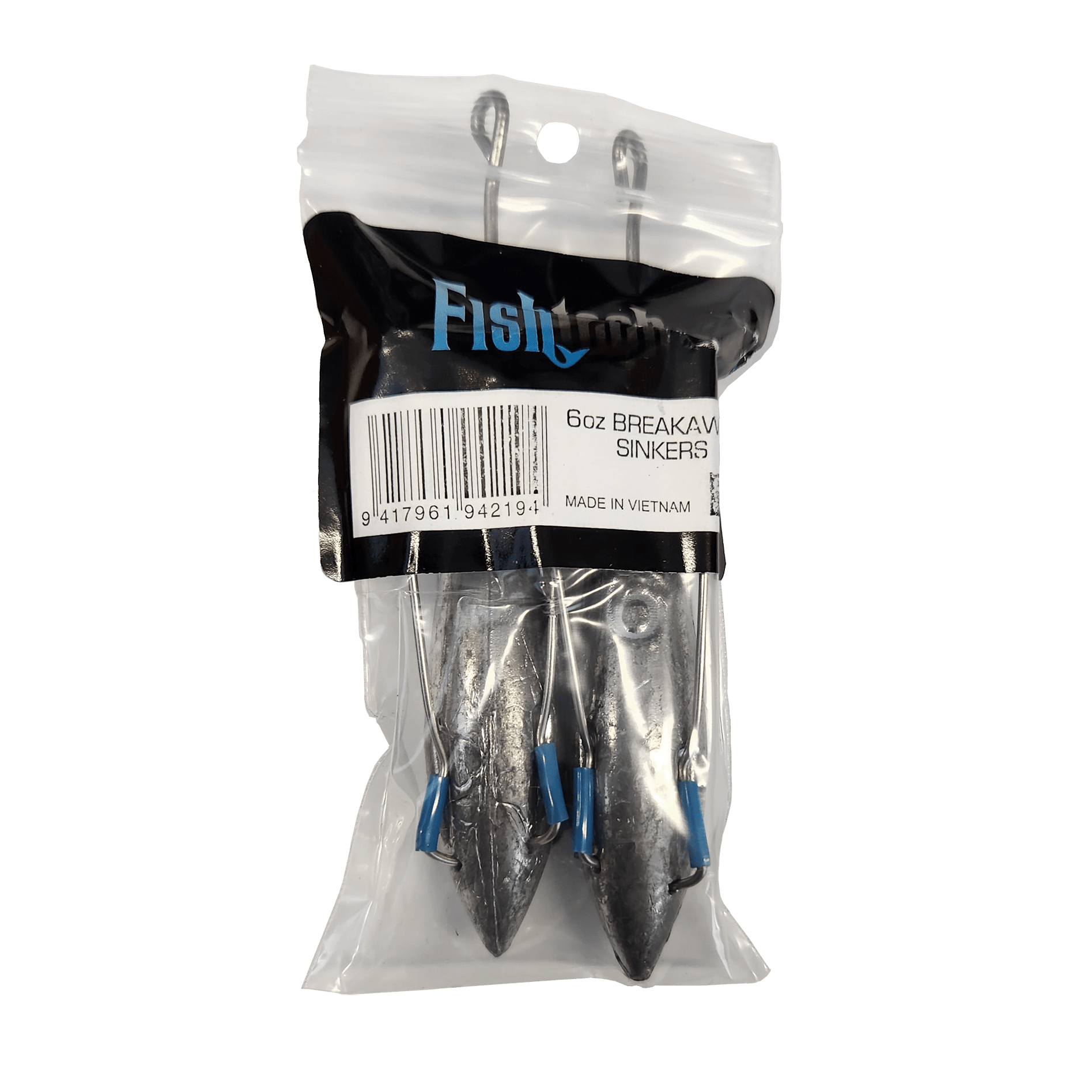 Fishtech Breakaway Sinkers 6oz (2 per pack) - Action Outdoors Kiwi