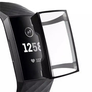 Protective Case for Fitbit Charge 3 / 4 (Black) by Habicare