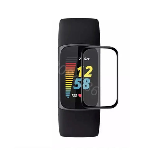Screen Protectors for Fitbit Charge 3 / 4 (Pack of 5) by Habicare