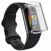 Protective Case for Fitbit Charge 5 (Clear) by That Watch Shop