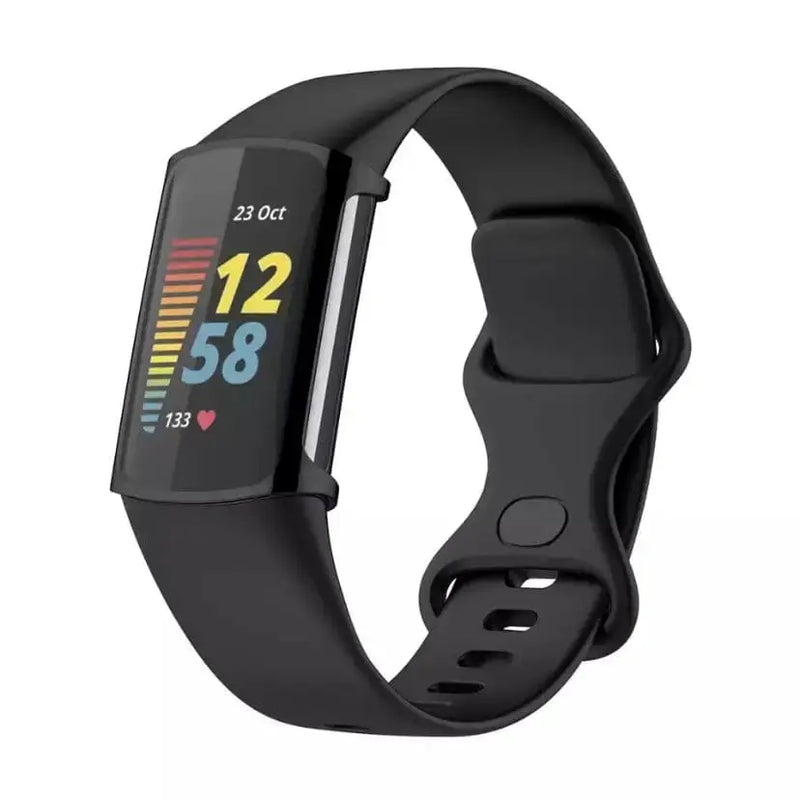 Protective Case for Fitbit Charge 5 (Black) by Habicare