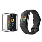 Protective Case for Fitbit Charge 5 (Black) by Habicare