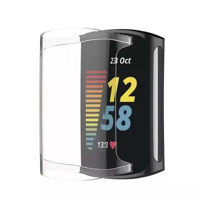 Protective Case for Fitbit Charge 5 (Clear) by Habicare