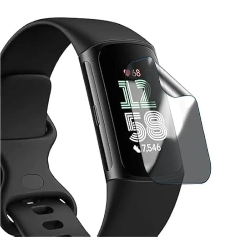 Hydrogel Screen Protector for Fitbit Charge 6 (Pack of 6) by That Watch Shop