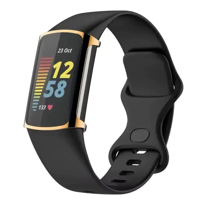 Protective Case for Fitbit Charge 6 (Gold) by Habicare
