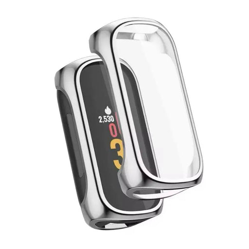 Protective Case for Fitbit Inspire 2 (Silver) by That Watch Shop