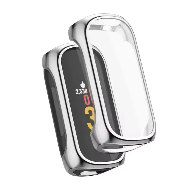 Protective Case for Fitbit Inspire 2 (Silver) by Habicare