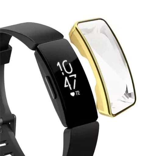 Protective Case for Fitbit Inspire HR (Gold) by Habicare