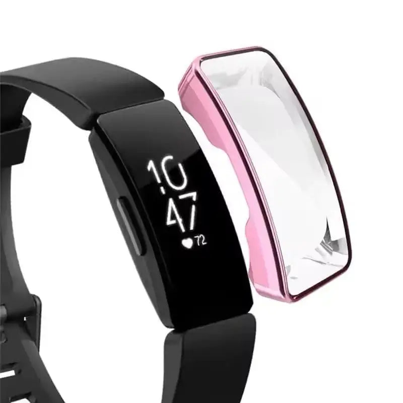 Protective Case for Fitbit Inspire HR (Pink) by Habicare