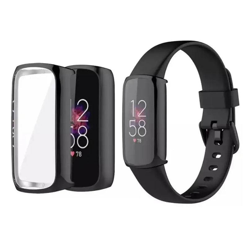Protective Case for Fitbit Luxe (Black) by Habicare