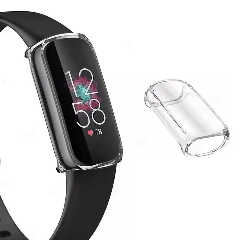 Protective Case for Fitbit Luxe (Clear) by Habicare