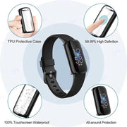 Protective Case for Fitbit Luxe (Clear) by That Watch Shop