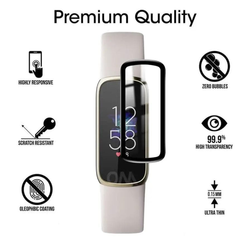 Screen Protectors for Fitbit Luxe (Pack of 4) by That Watch Shop