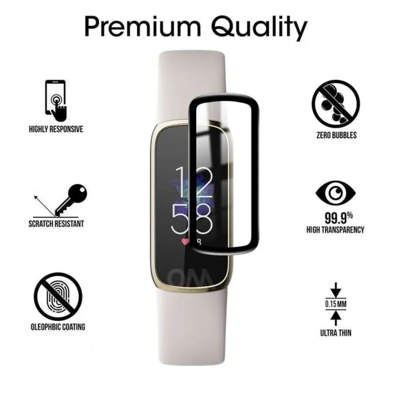 Screen Protectors for Fitbit Luxe (Pack of 2) by That Watch Shop
