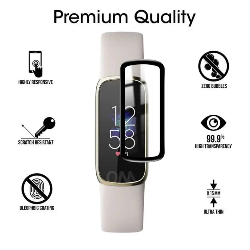 Screen Protectors for Fitbit Luxe (Pack of 5) by Habicare