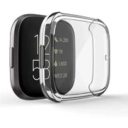 Protective Case for Fitbit Sense 2 (Clear) by That Watch Shop