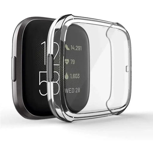 Protective Case for Fitbit Sense 2 (Clear) by That Watch Shop