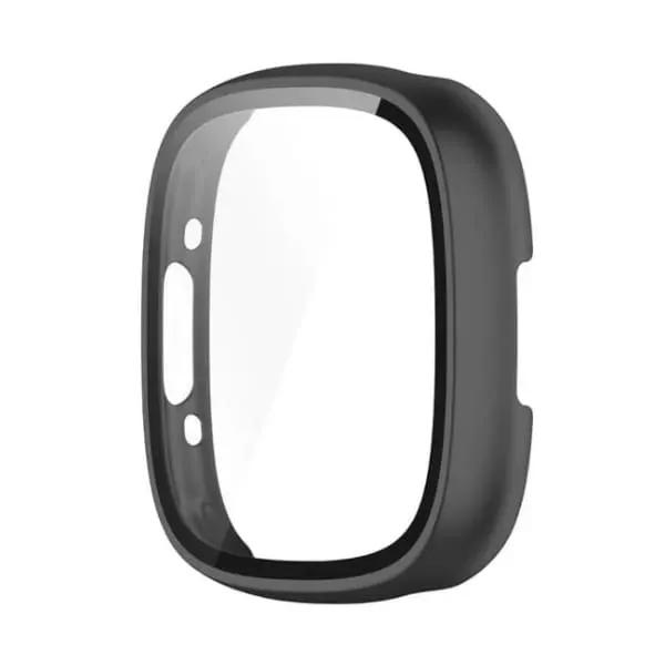 Protective Case for Fitbit Sense 2 (Black) by That Watch Shop