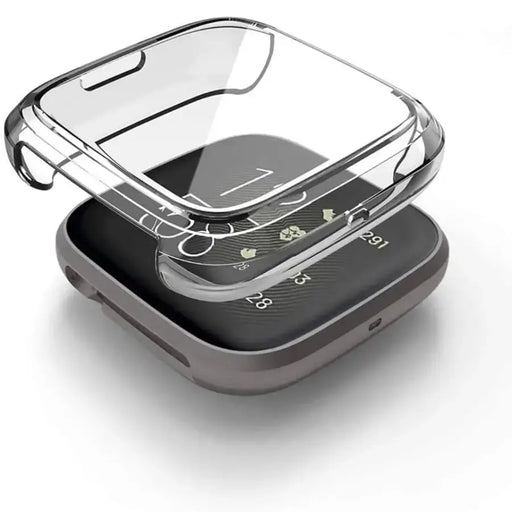 Protective Case for Fitbit Sense 2 (Clear) by Habicare