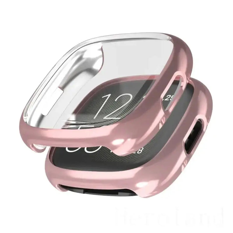 Protective Case for Fitbit Sense 2 (Rosegold) by Habicare