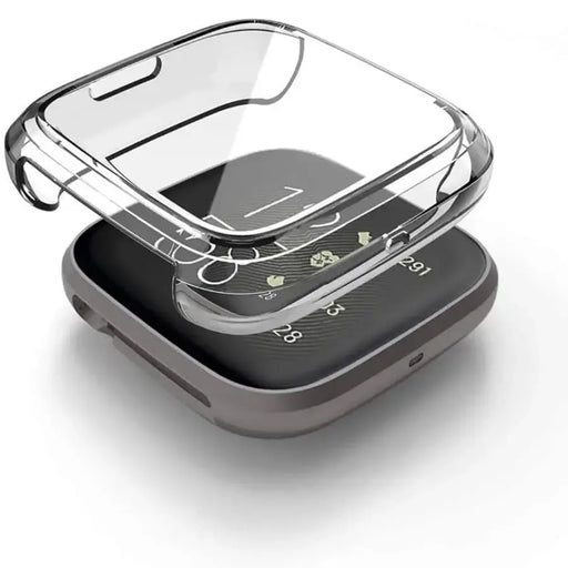 Protective Case for Fitbit Sense (Clear) by Habicare