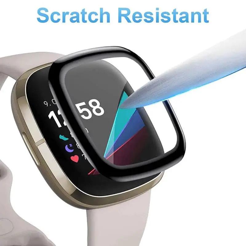 Screen Protectors for Fitbit Sense (Pack of 4) by That Watch Shop