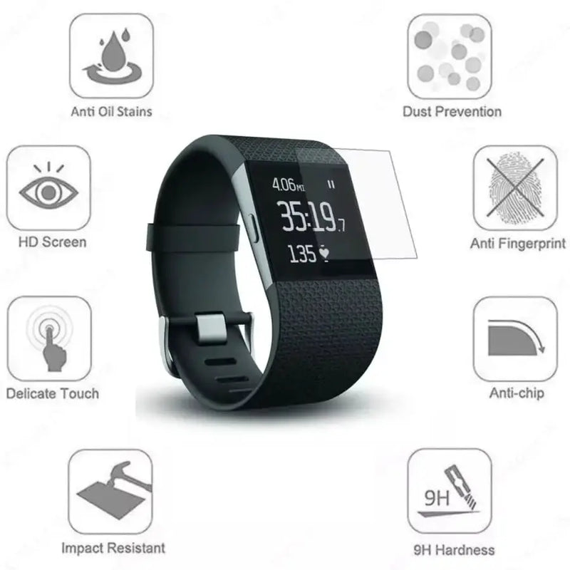 Screen Protectors for Fitbit Surge (Pack of 5) by Habicare
