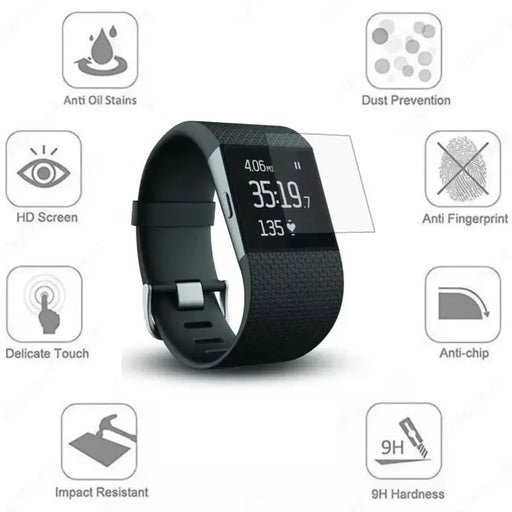Screen Protectors for Fitbit Surge (Pack of 5) by Habicare