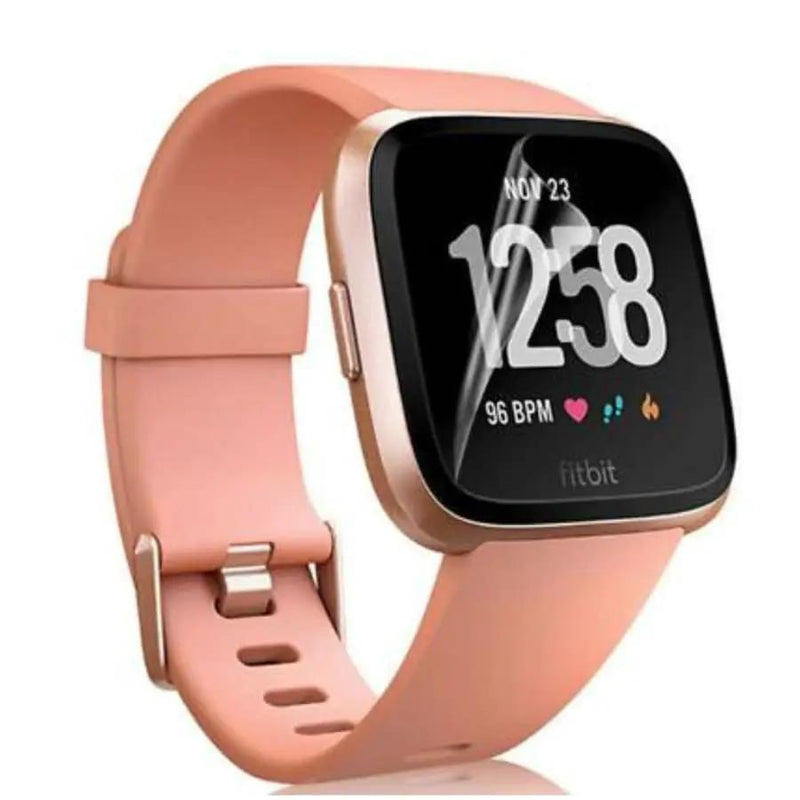 Hydrogel Screen Protectors for Fitbit Versa 1 (Pack of 6) by That Watch Shop