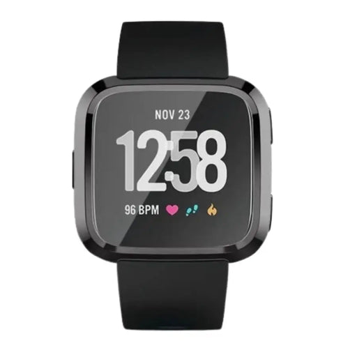 Protective Case for Fitbit Versa 1 (Black) by Habicare