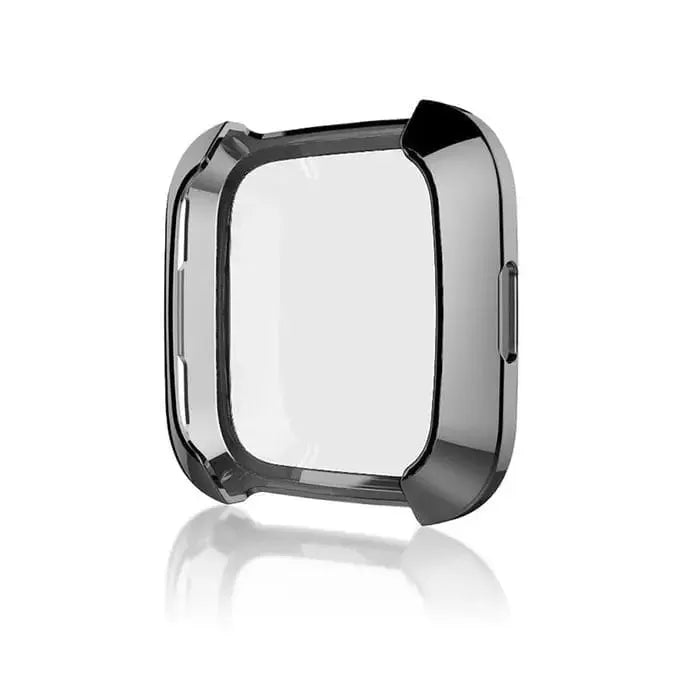 Protective Case for Fitbit Versa 1 (Black) by Habicare