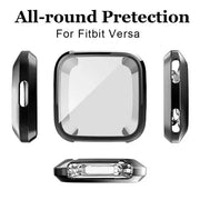 Protective Case for Fitbit Versa 1 (Black) by Habicare