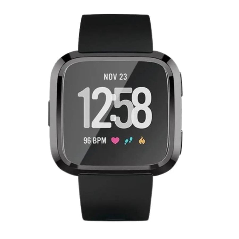 Protective Case for Fitbit Versa 1 (Black) by That Watch Shop
