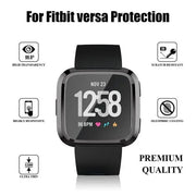 Protective Case for Fitbit Versa 1 (Black) by That Watch Shop