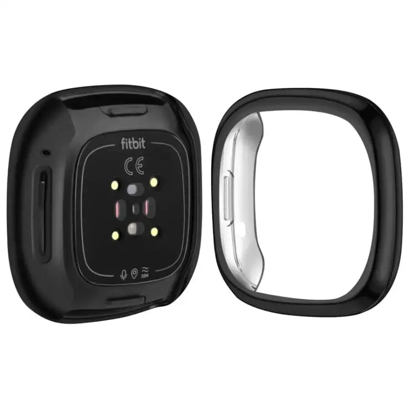 Protective Case for Fitbit Versa 2 (Black) by Habicare
